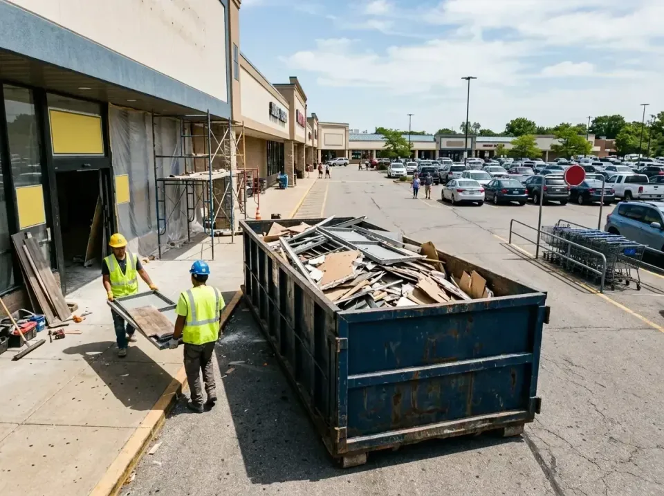 retail-store-renovation-debris-003 — frequently asked questions, Roll-off Dumpster Rentals in Carbondale, PA